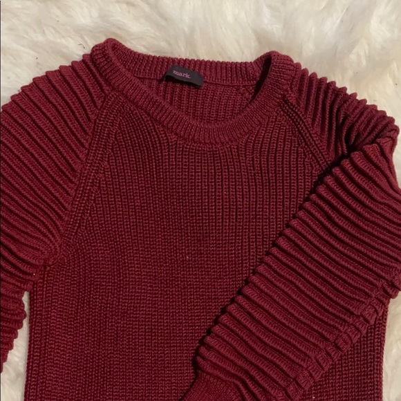 Maroon Sweater - Picture 2 of 2